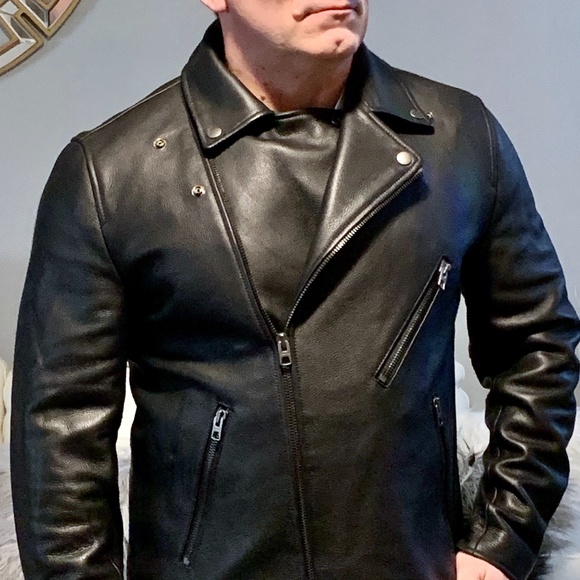 Coach men's moto jacket Clearance